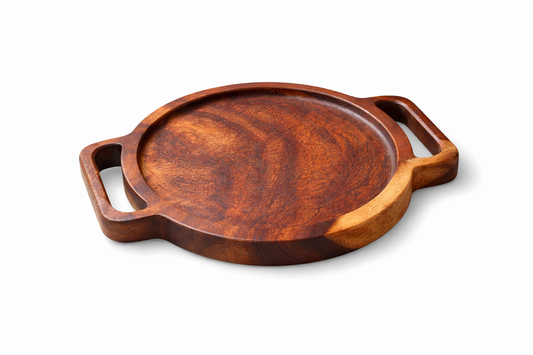 Charola de parota sólida