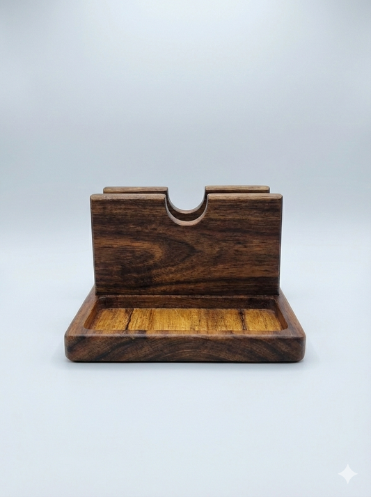 Servilletero de Madera de Parota | Diseño Elegante y Natural