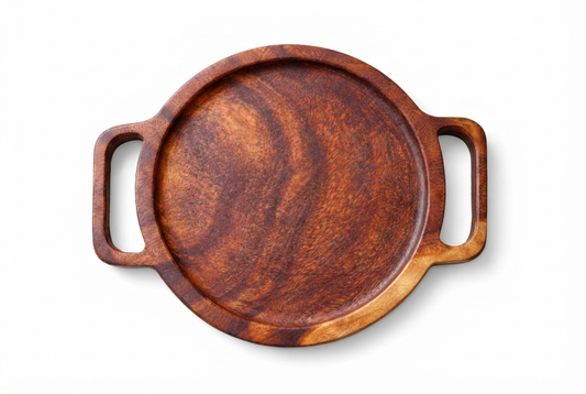 Charola de parota sólida