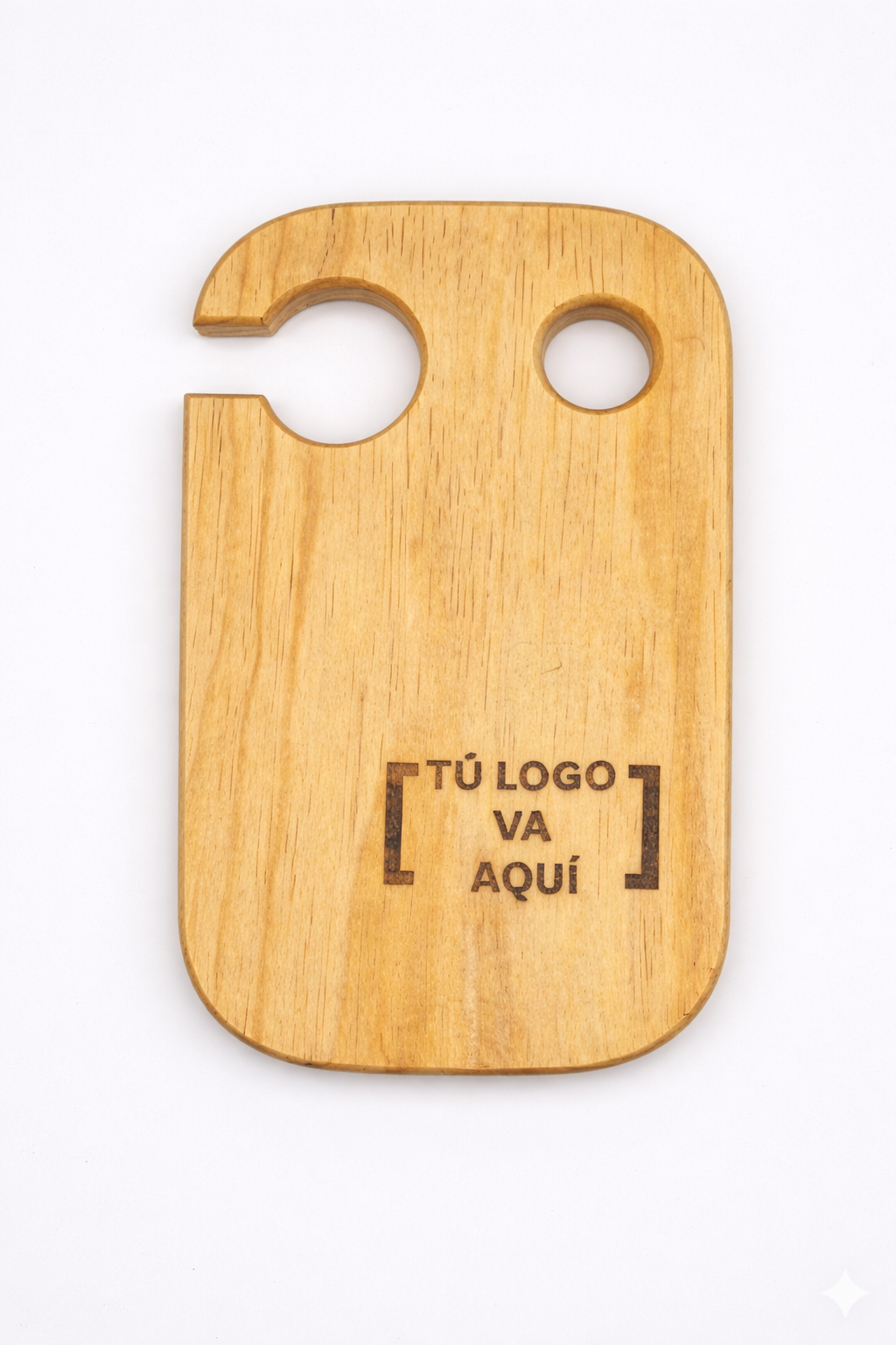 Tabla de Charcutería de Madera de Pino Personalizada 10 Piezas | Grabado con Logo o Nombre